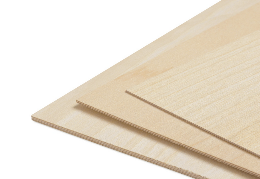 Contre plaqué tilleul 1mm 2plis 